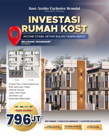 For Sale Rumah 6 Kamar Lokasi Strategis Nyaman dan Strategis di Banyumanik For Sale Rumah 6 Kamar Lokasi Strategis Nyaman dan Strategis di Banyumanik