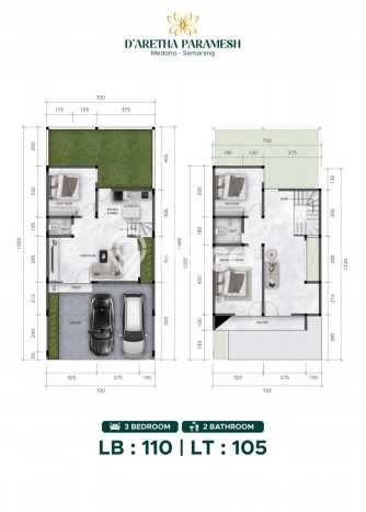 Rumah 3 KT 2 KM Luas Tanah 77m2m², Luas Bangunan 72m2m² di Pedurungan, Semarang Rumah 3 KT 2 KM Luas Tanah 77m2m², Luas Bangunan 72m2m² di Pedurungan, Semarang