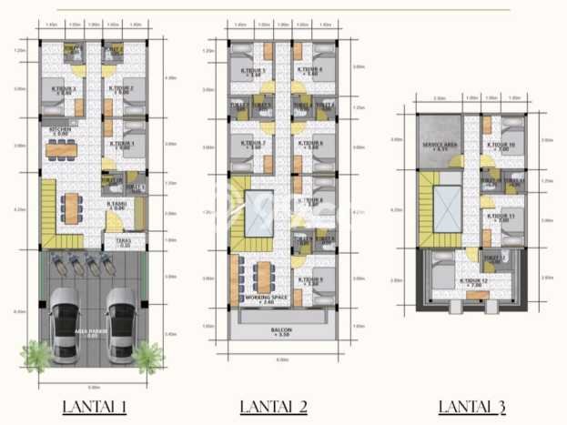 Kost Dijual Lokasi Tembalang, Semarang, 13 KT, 13 KM, 190m2 Kost Dijual Lokasi Tembalang, Semarang, 13 KT, 13 KM, 190m2