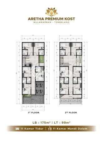 Unit Kost Dijual di Tembalang dengan 7 Kamar Tidur & Luas Bangunan 120m2 Unit Kost Dijual di Tembalang dengan 7 Kamar Tidur & Luas Bangunan 120m2