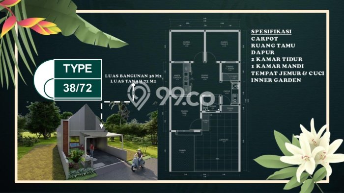 Rumah area Rancaekek, Area Elite LT 30m² Rumah area Rancaekek, Area Elite LT 30m²