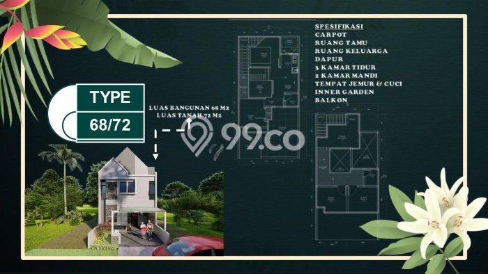 Rumah area Rancaekek, Area Elite LT 30m² Rumah area Rancaekek, Area Elite LT 30m²