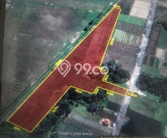 Tanah untuk Dijual Lokasi Brebes, Brebes Luas 20632m2 - Tanah untuk Dijual Lokasi Brebes, Brebes Luas 20632m2 -