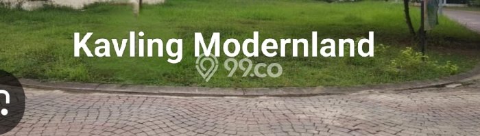 Untuk Dijual Tanah 108m2 di Modernland, Tangerang Untuk Dijual Tanah 108m2 di Modernland, Tangerang