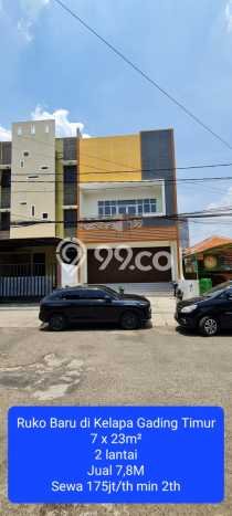 Ruko Usaha Dijual di Kelapa Gading Jakarta Utara LT 161m2 & LB 322m2 Ruko Usaha Dijual di Kelapa Gading Jakarta Utara LT 161m2 & LB 322m2