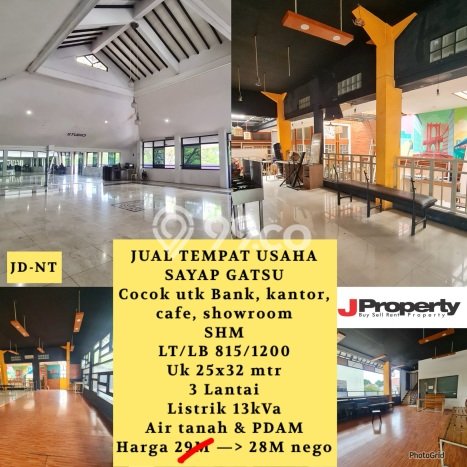 Unit Komersial Dijual di Bandung LT 815m2 & LB 1200m2 Unit Komersial Dijual di Bandung LT 815m2 & LB 1200m2