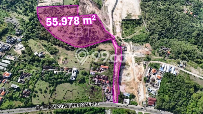 Tanah Dijual Area Strategis di Kutuh Badung 55978m2 Tanah Dijual Area Strategis di Kutuh Badung 55978m2