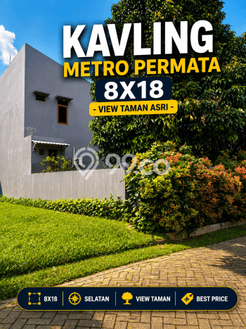 Tanah Dijual Area Strategis di Metro Permata Tangerang 144m2 Tanah Dijual Area Strategis di Metro Permata Tangerang 144m2