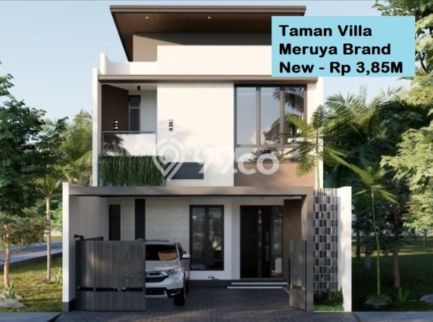 For Sale! Luxury House LT 126m2 Desain Modern di Villa Meruya For Sale! Luxury House LT 126m2 Desain Modern di Villa Meruya