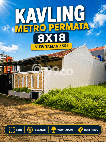 Tanah Dijual Area Strategis di Metro Permata Tangerang 144m2 Tanah Dijual Area Strategis di Metro Permata Tangerang 144m2