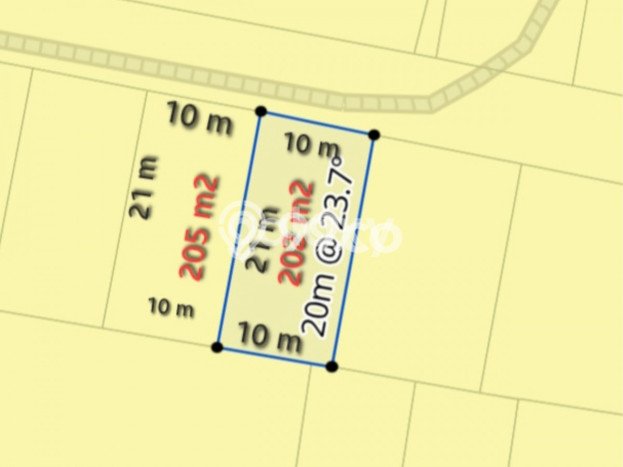 Tanah Potensial di Kuta Utara, Luas 205m2m², Akses Mudah Tanah Potensial di Kuta Utara, Luas 205m2m², Akses Mudah