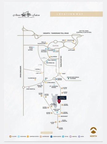 Kavling Tanah di Serpong Utara Dijual Luas 1825m2 Legalitas - Kavling Tanah di Serpong Utara Dijual Luas 1825m2 Legalitas -