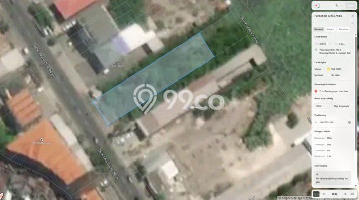 Lahan Kosong Dijual di Denpasar dengan Area 2900m2 Lahan Kosong Dijual di Denpasar dengan Area 2900m2