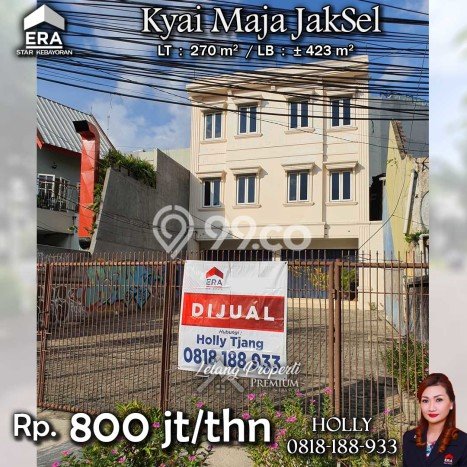 Ruko untuk disewa di Kebayoran Baru punya LT 270m2 & LB 423m2 harga sewa kompetitif Ruko untuk disewa di Kebayoran Baru punya LT 270m2 & LB 423m2 harga sewa kompetitif