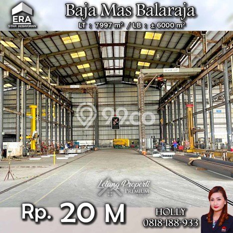 Pabrik Dijual Lokasi Stratagis di Balaraja Tangerang Cocok untuk Bisnis Pabrik Dijual Lokasi Stratagis di Balaraja Tangerang Cocok untuk Bisnis