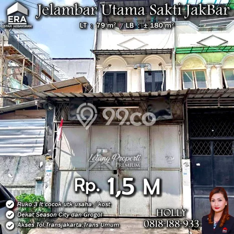 Ruko Bagus Dijual di Jelambar Jakarta Barat Strategis Cocok untuk Kembangkan Bisnis Ruko Bagus Dijual di Jelambar Jakarta Barat Strategis Cocok untuk Kembangkan Bisnis