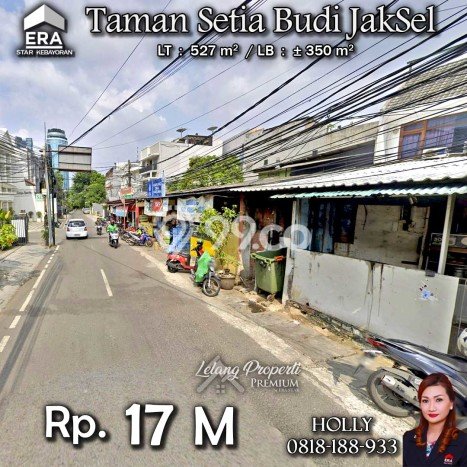 Tanah Dijual di Jakarta Selatan Seluas 527m2 Strategis Tanah Dijual di Jakarta Selatan Seluas 527m2 Strategis