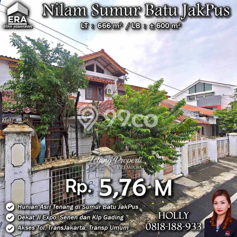 Rumah Elit Modern Siap Huni di Sumur Batu Jakarta Pusat Rumah Elit Modern Siap Huni di Sumur Batu Jakarta Pusat