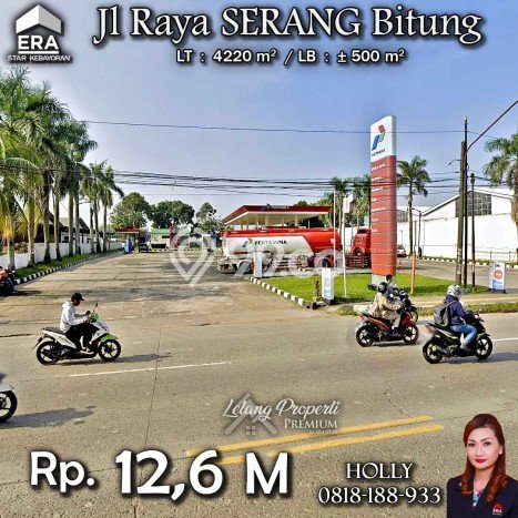 Paling Dicari! Komersial Dijual di Raya Serang Harga Kompetitif Paling Dicari! Komersial Dijual di Raya Serang Harga Kompetitif