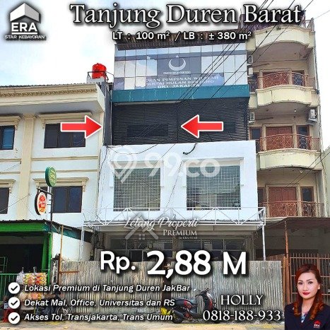 Paling Dicari! Ruko Dijual di Tanjung Duren Harga Kompetitif Paling Dicari! Ruko Dijual di Tanjung Duren Harga Kompetitif