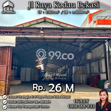 Paling Diincar! Gudang Dijual di Jati Asih Harga Kompetitif Paling Diincar! Gudang Dijual di Jati Asih Harga Kompetitif