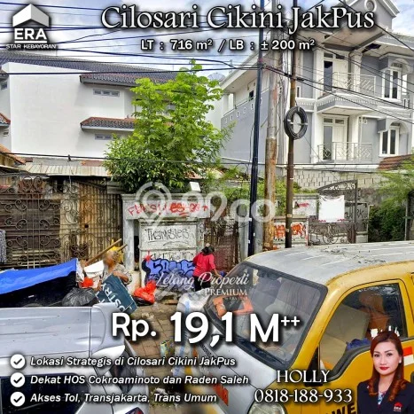 Tanah Dijual di Jakarta Pusat Seluas 716m2 Strategis Tanah Dijual di Jakarta Pusat Seluas 716m2 Strategis