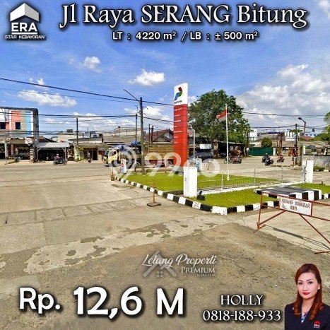 Paling Dicari! Komersial Dijual di Raya Serang Harga Kompetitif Paling Dicari! Komersial Dijual di Raya Serang Harga Kompetitif