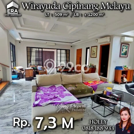 For Sale! Premium House LT 509m2 Desain Modern di Cipinang Melayu For Sale! Premium House LT 509m2 Desain Modern di Cipinang Melayu