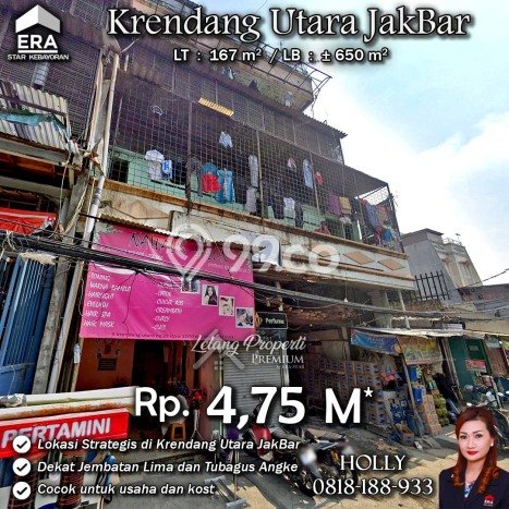 Unit Ruko Dijual di Tambora Jakarta Barat Luas Tanah 167m2, Luas Bangunan 650m2 Unit Ruko Dijual di Tambora Jakarta Barat Luas Tanah 167m2, Luas Bangunan 650m2