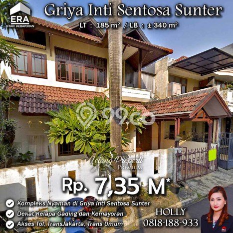 Rumah Luxury Modern Siap Huni di Sunter Jakarta Utara Rumah Luxury Modern Siap Huni di Sunter Jakarta Utara