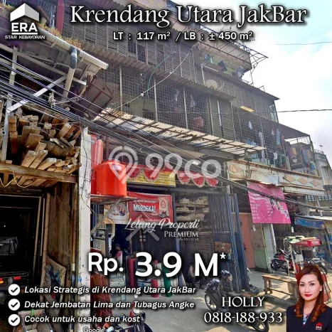 Ruko Bagus LT 117m2 LB 450m2 Dijual di Tambora Jakarta Barat Ruko Bagus LT 117m2 LB 450m2 Dijual di Tambora Jakarta Barat