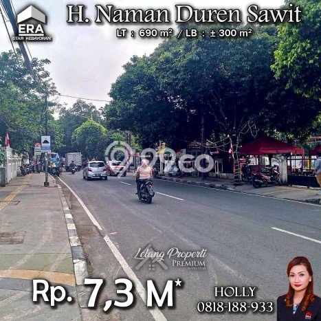 FOR SALE! Komersial di Duren Sawit Jakarta Timur, LT 690m2, LB 300m2 FOR SALE! Komersial di Duren Sawit Jakarta Timur, LT 690m2, LB 300m2