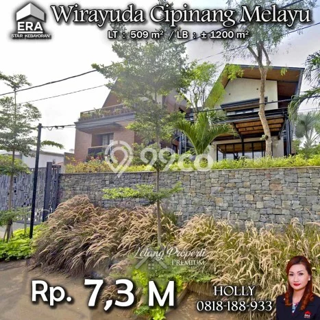 For Sale! Premium House LT 509m2 Desain Modern di Cipinang Melayu For Sale! Premium House LT 509m2 Desain Modern di Cipinang Melayu