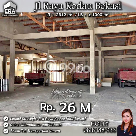 Paling Diincar! Gudang Dijual di Jati Asih Harga Kompetitif Paling Diincar! Gudang Dijual di Jati Asih Harga Kompetitif