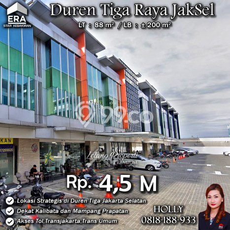 Paling Diincar! Komersial Dijual di Duren Tiga Harga Kompetitif Paling Diincar! Komersial Dijual di Duren Tiga Harga Kompetitif