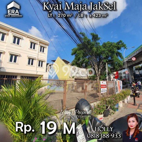 FOR SALE! Komersial di Kebayoran Baru Jakarta Selatan, LT 270m2, LB 423m2 FOR SALE! Komersial di Kebayoran Baru Jakarta Selatan, LT 270m2, LB 423m2