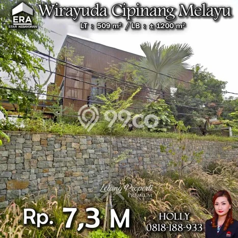 For Sale! Premium House LT 509m2 Desain Modern di Cipinang Melayu For Sale! Premium House LT 509m2 Desain Modern di Cipinang Melayu
