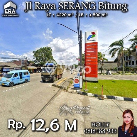 Paling Dicari! Komersial Dijual di Raya Serang Harga Kompetitif Paling Dicari! Komersial Dijual di Raya Serang Harga Kompetitif