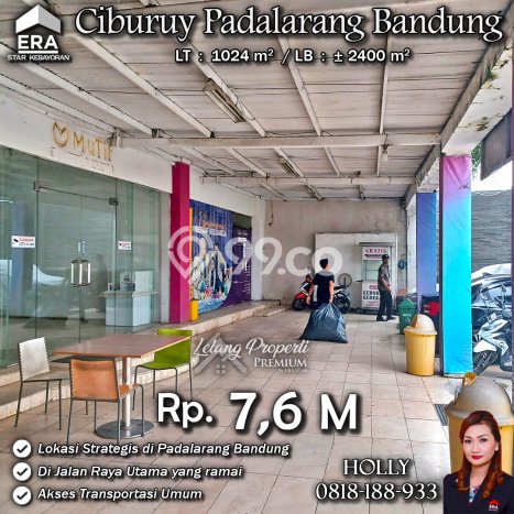 Komersial Usaha Dijual di Padalarang Bandung Barat LT 1024m2 & LB 2400m2 Komersial Usaha Dijual di Padalarang Bandung Barat LT 1024m2 & LB 2400m2