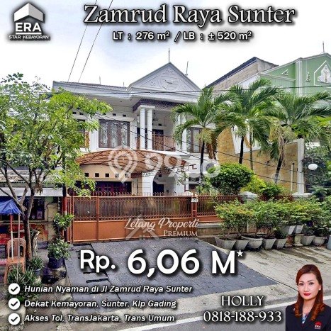 Rumah Luxury Modern Tanpa Renovasi di Sumur Batu Jakarta Pusat Rumah Luxury Modern Tanpa Renovasi di Sumur Batu Jakarta Pusat