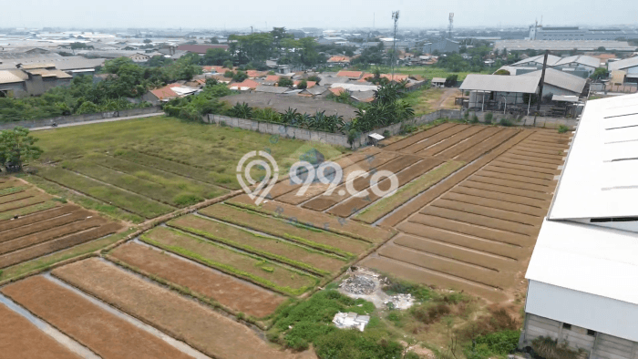 Untuk Dijual Tanah di Sepatan Tangerang Luas 4180m2 - Untuk Dijual Tanah di Sepatan Tangerang Luas 4180m2 -