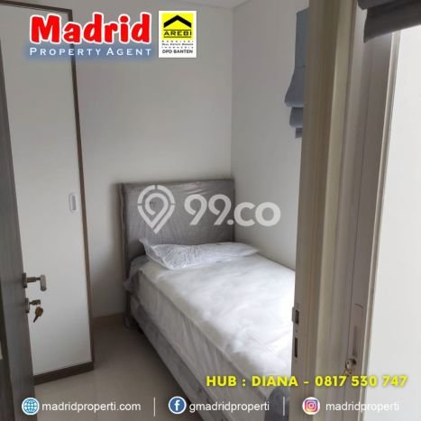 Apartemen Modern Dijual di Cisauk, Tangerang Dilengkapi 2 KT dan 1 KM Apartemen Modern Dijual di Cisauk, Tangerang Dilengkapi 2 KT dan 1 KM