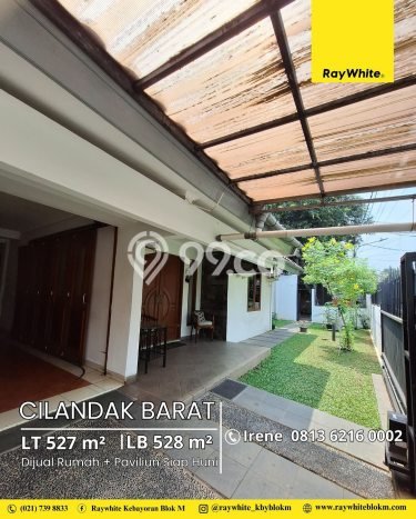 Siap Huni Rumah Mewah 7 Kamar di Cilandak Dekat ke Mana Saja Siap Huni Rumah Mewah 7 Kamar di Cilandak Dekat ke Mana Saja