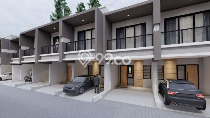 Rumah Modern 3 KT LT 56m2 di Buaran Rumah Modern 3 KT LT 56m2 di Buaran