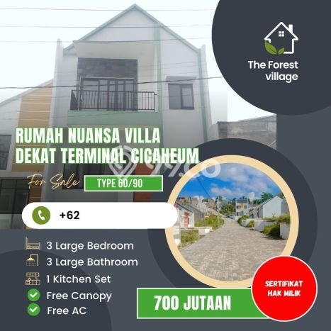 Rumah Modern 2 KT di Padasuka Bandung Unfurnished Rumah Modern 2 KT di Padasuka Bandung Unfurnished