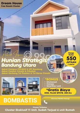 Rumah Minimalis 2 KT di Cihanjuang Bandung Unfurnished Rumah Minimalis 2 KT di Cihanjuang Bandung Unfurnished