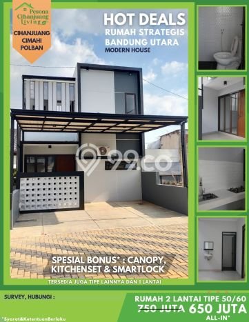Rumah Minimalis LB/LT 60m2/36m2 Dijual Area Padalarang, Bandung Rumah Minimalis LB/LT 60m2/36m2 Dijual Area Padalarang, Bandung