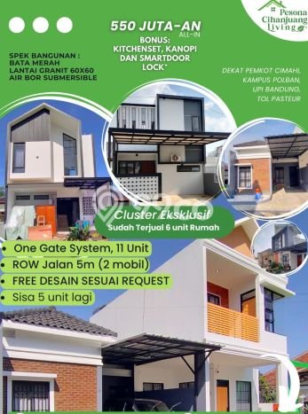 Rumah Minimalis LB/LT 60m2/36m2 Dijual Area Padalarang, Bandung Rumah Minimalis LB/LT 60m2/36m2 Dijual Area Padalarang, Bandung