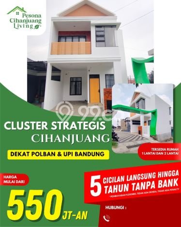 Hunian Nyaman Asri 2 KT Siap Pakai di Cihanjuang Bandung Hunian Nyaman Asri 2 KT Siap Pakai di Cihanjuang Bandung