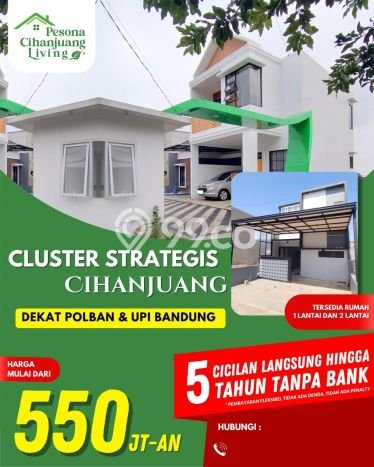 Hunian Nyaman Asri 2 KT Siap Pakai di Cihanjuang Bandung Hunian Nyaman Asri 2 KT Siap Pakai di Cihanjuang Bandung